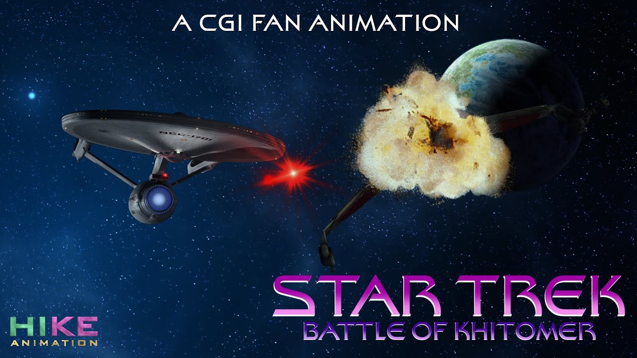 STAR TREK - BATTLE OF KHITOMER (A FAN RECREATION ANIMATION)