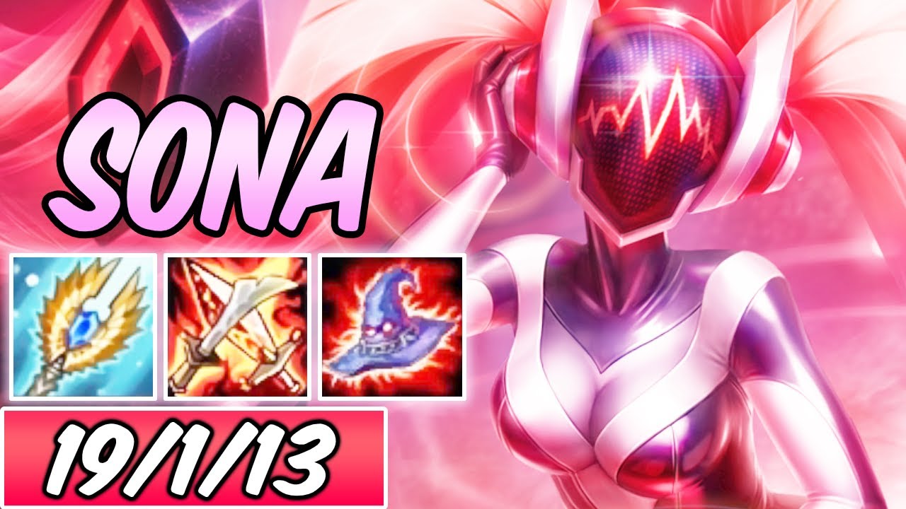 S+ DJ SONA MID FULL AP BURST DARK HARVEST 40% CDR | New Build & Runes | League of Legends | S10