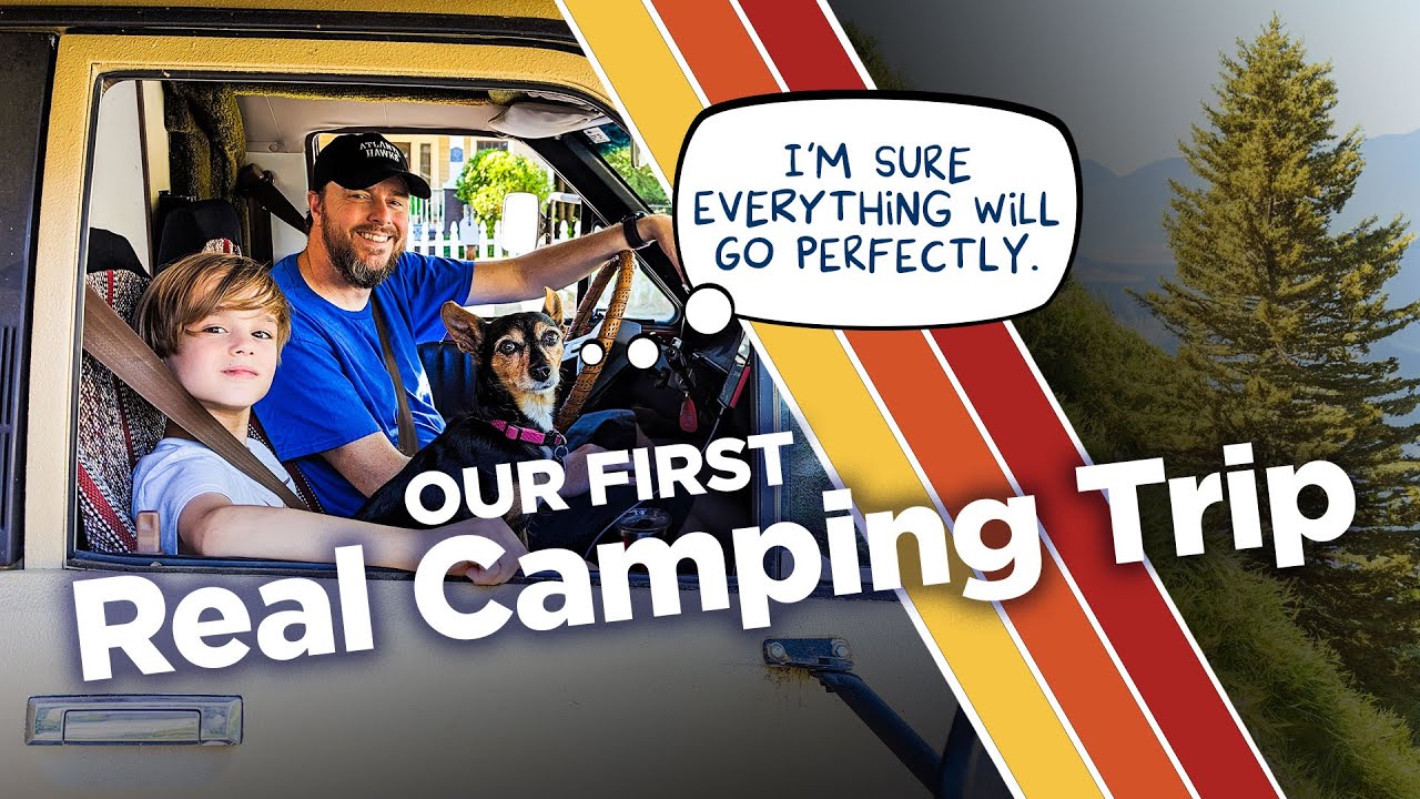 Our first real family camping trip in our 1986 Toyota Sunrader