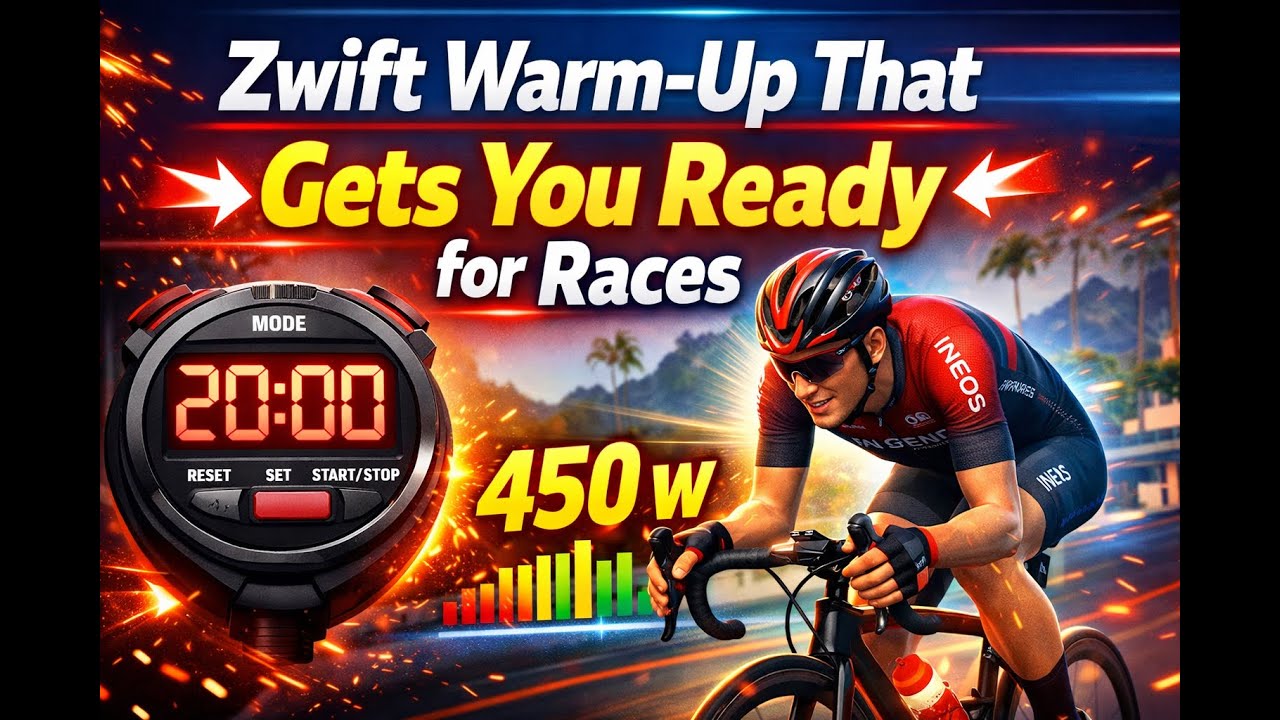 INEOS Warm-Up for Zwift Races: Get Fast Legs & Explosive Starts.