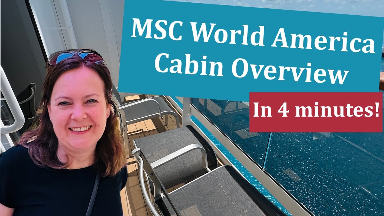Cabin Overview MSC World America In 4 Minutes!