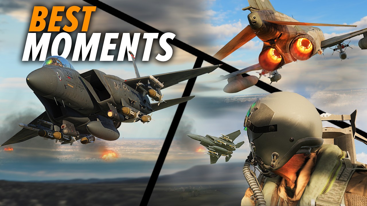Best Moments In A Fighter Jet | DCS World