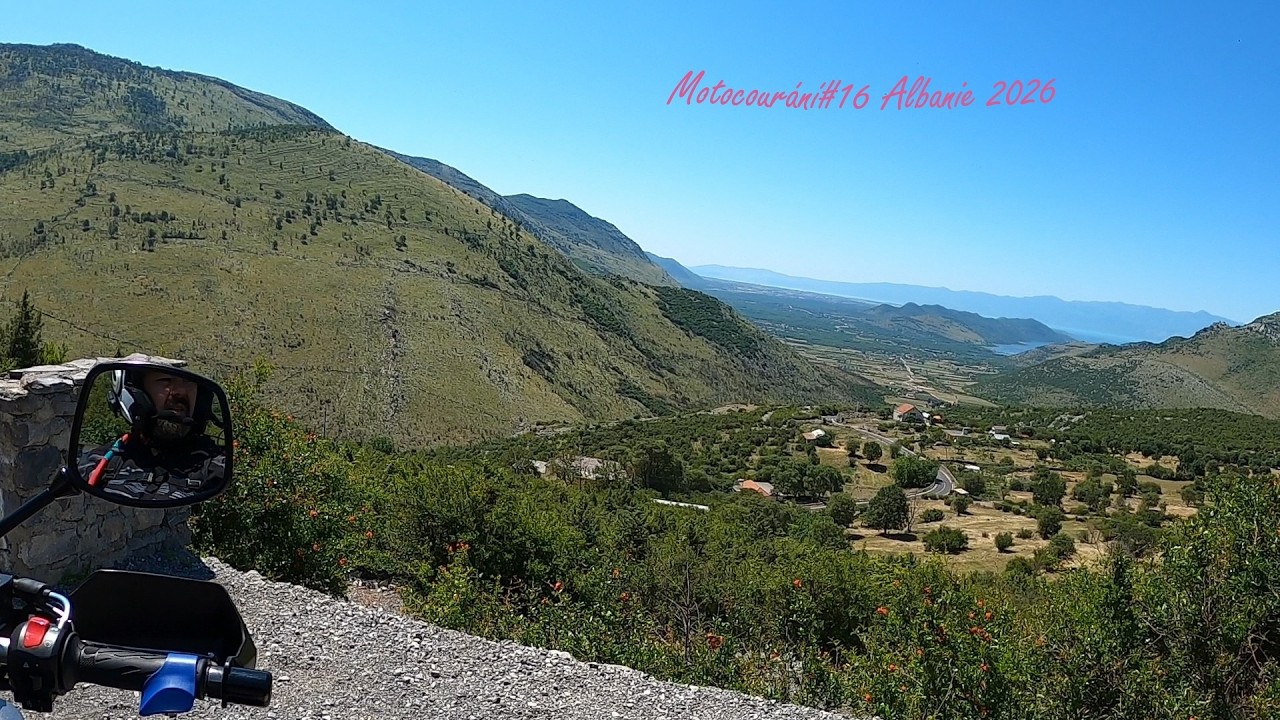 Motocourání#16  Albánie panoramatická silnice SH20