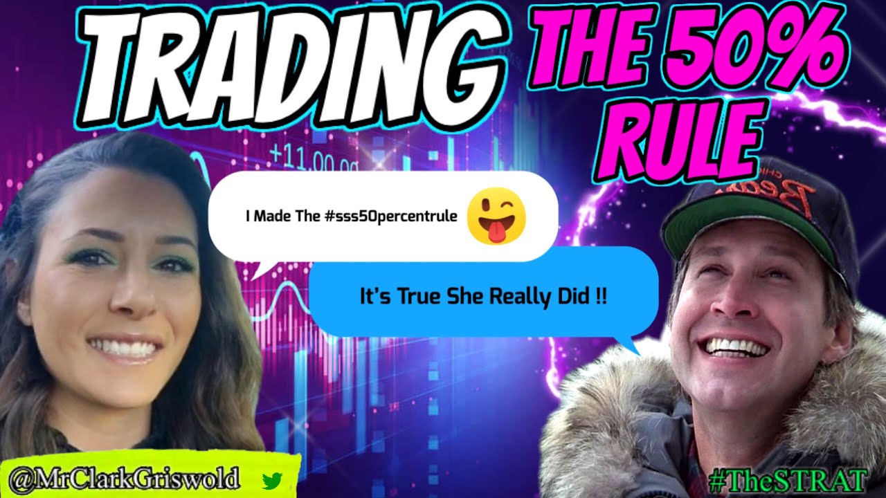 How To Trade Sara Strat Sniper 50% Rule  | #TheSTRAT A Golden Goose In Trading #sss50PercentRule