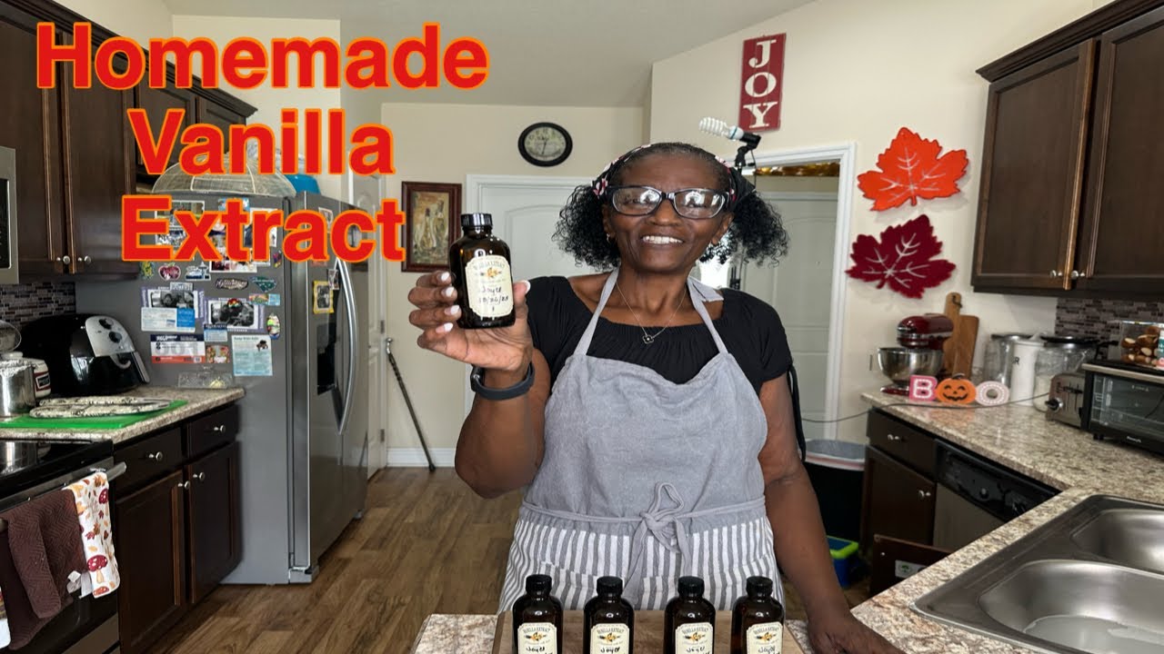 Homemade Pure Vanilla Extract | cookingsemi-homemadewithjoyce