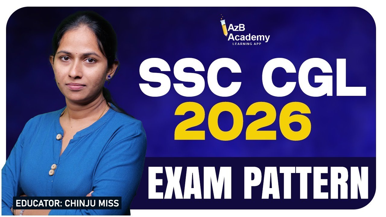SSC CGL 2026 | SSC CGL Exam Pattern 2026 | SSC Malayalam | AzB Academy #ssccgl2026 #sscexam