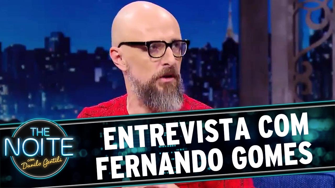 The Noite (29/04/16) Entrevista com Fernando Gomes