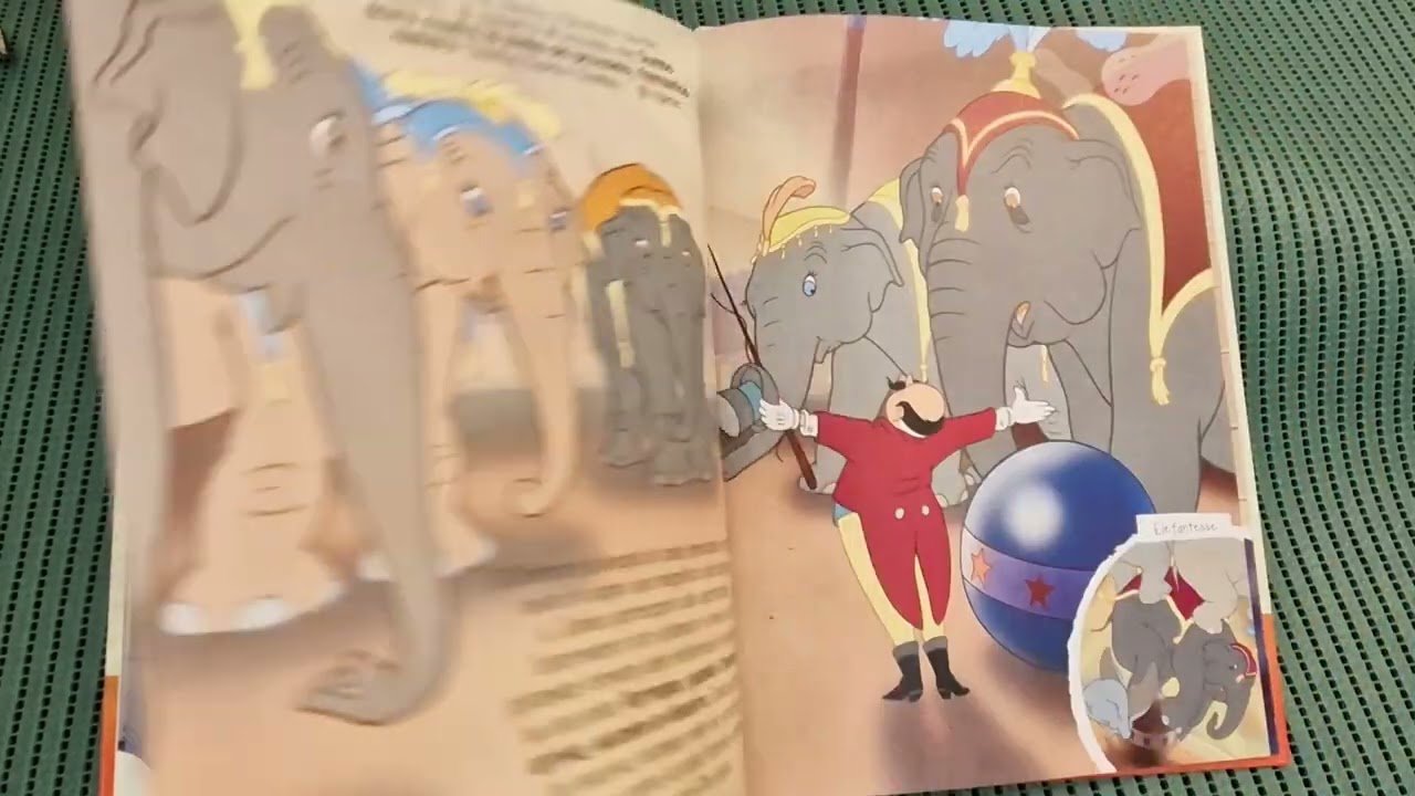 GIOCA CON CHECCO-DUMBO-Disney  Magiche storie sonore bellissima favola,guardo, leggo, ascolto