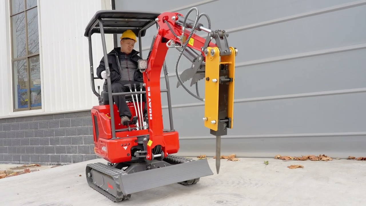 Hydraulic Hammer for 1-2 Ton Mini Excavators | HUAYEE 💥