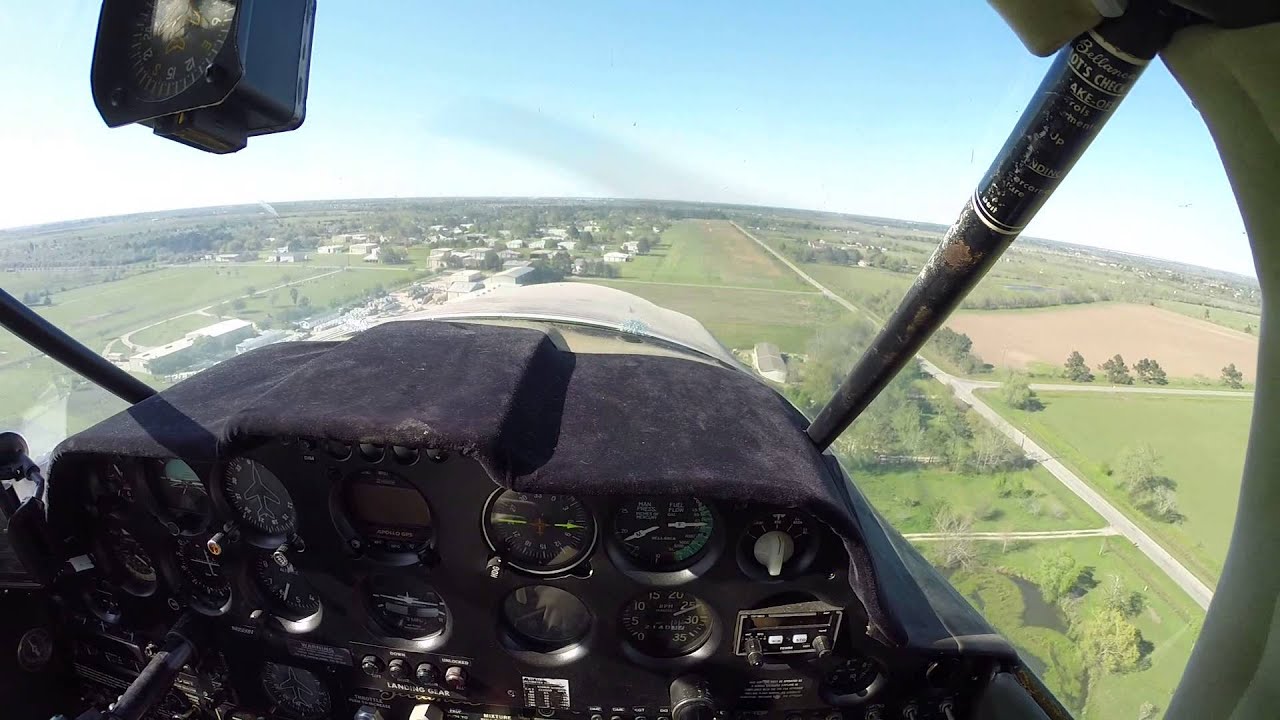 Phil Flying Approach & Landing 37XA in Bellanca Super Viking 1970 17-31A Winds Gusting 25+ mph