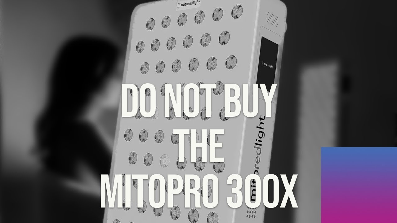 DO NOT BUY the MitoPRO 300X