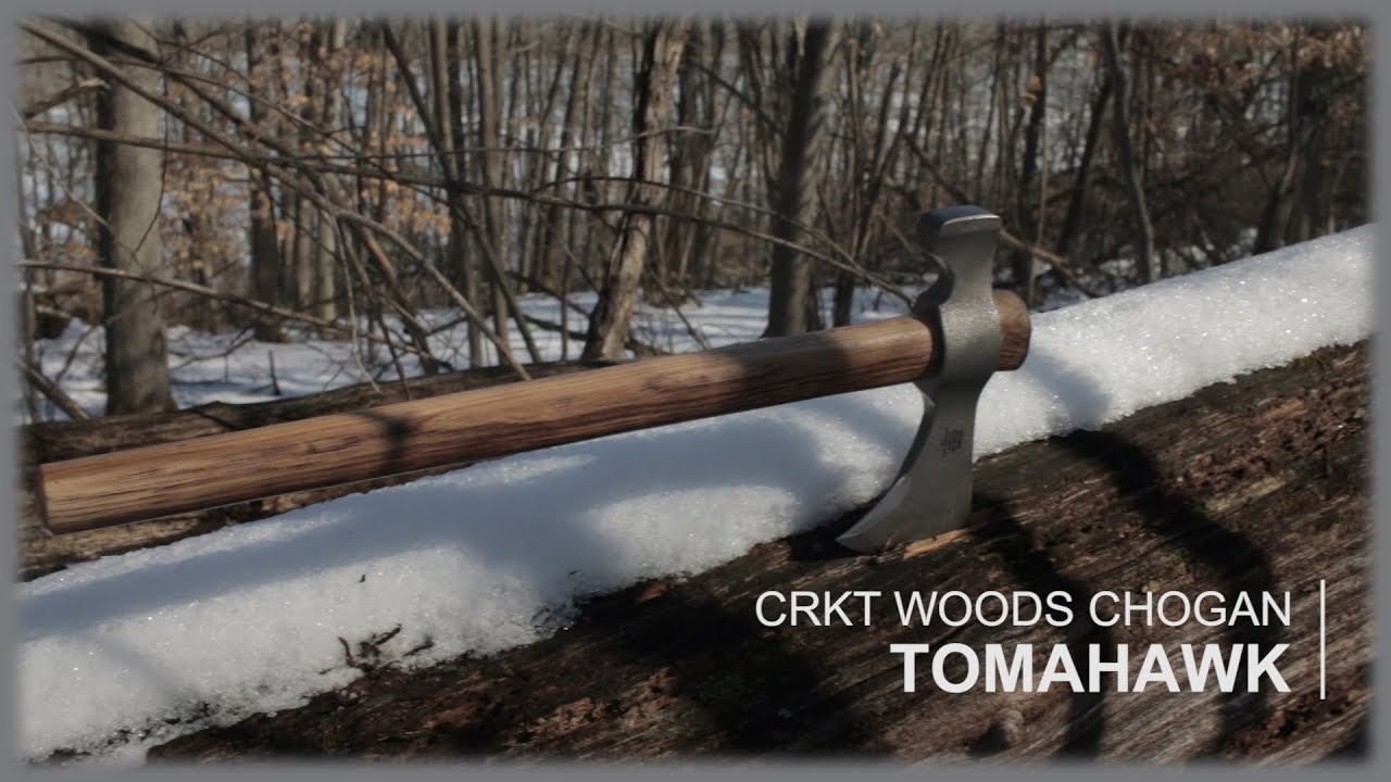 CRKT Woods Chogan tomahawk teszt és bemutató
