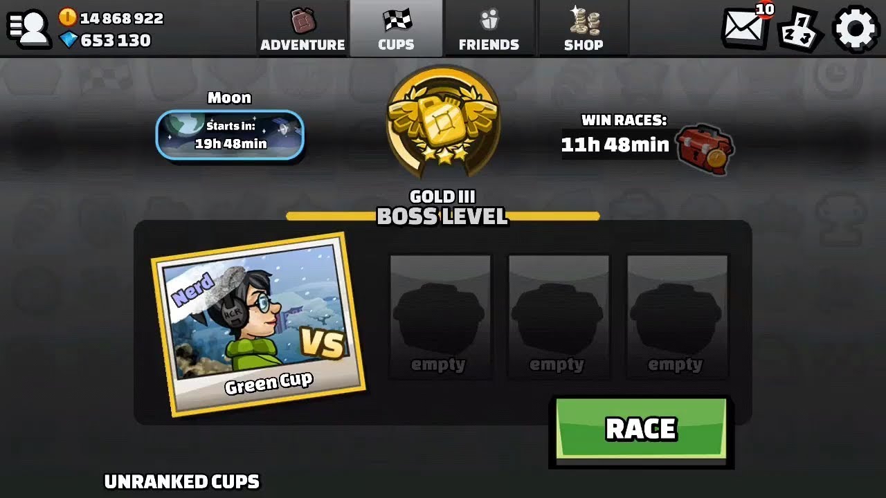 Hill Climb Racing 2 Boss Level Gold to Platinum