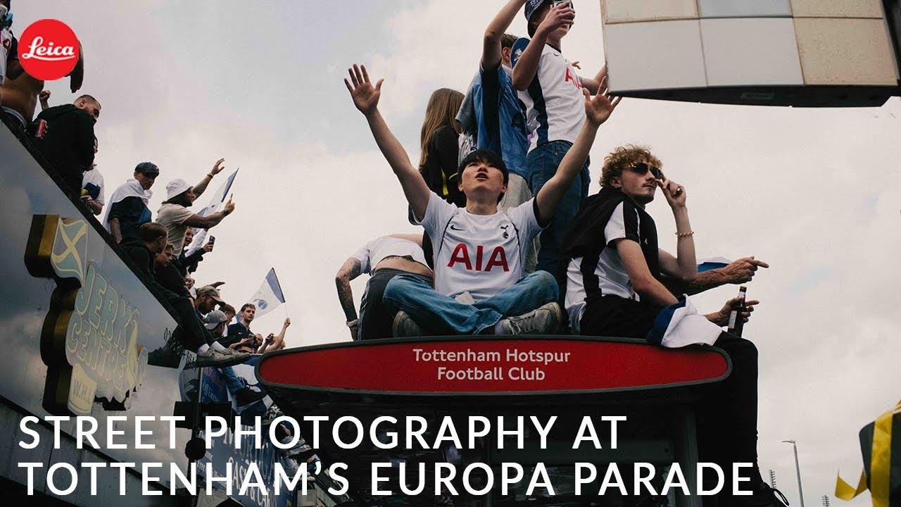 Photographing Spurs Europa League Scenes | POV Street Photography