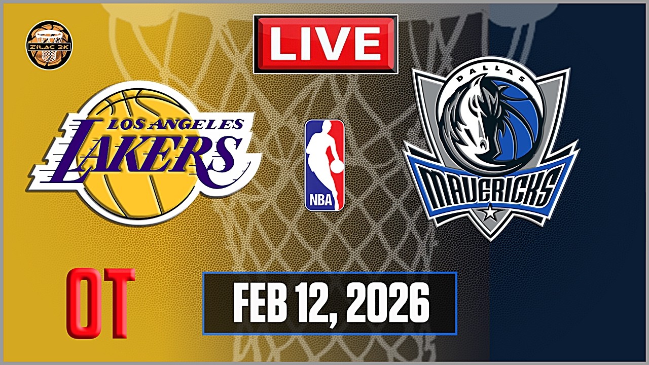 Los Angeles LAKERS vs Dallas MAVERICKS (Overtime) | NBA Full Game Highlights | FEB 12 2026 |NBA 2K26