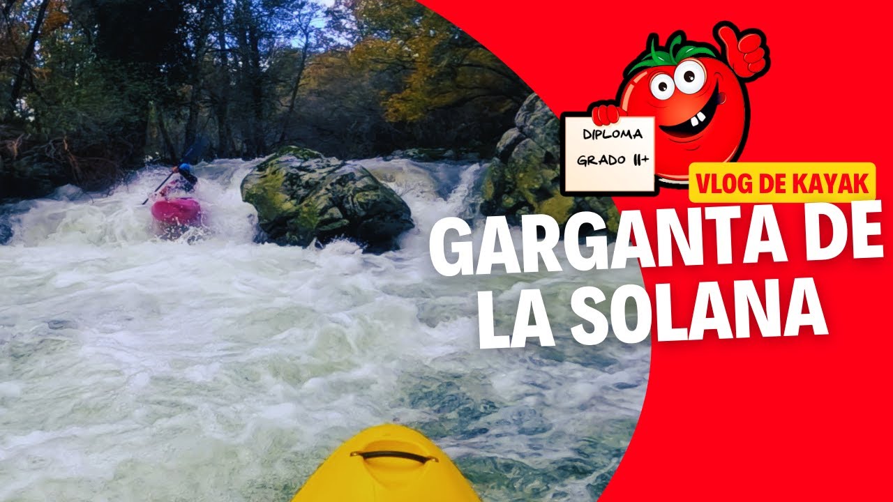 Kayak Garganta de la Solana 8,5km IV