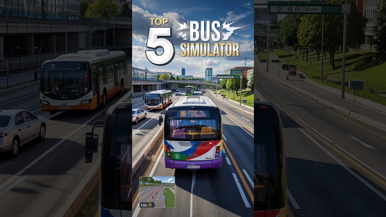TOP 5 Bus Simulator Games for Android & iOS Tamil 2025 🤩🔥 #shorts