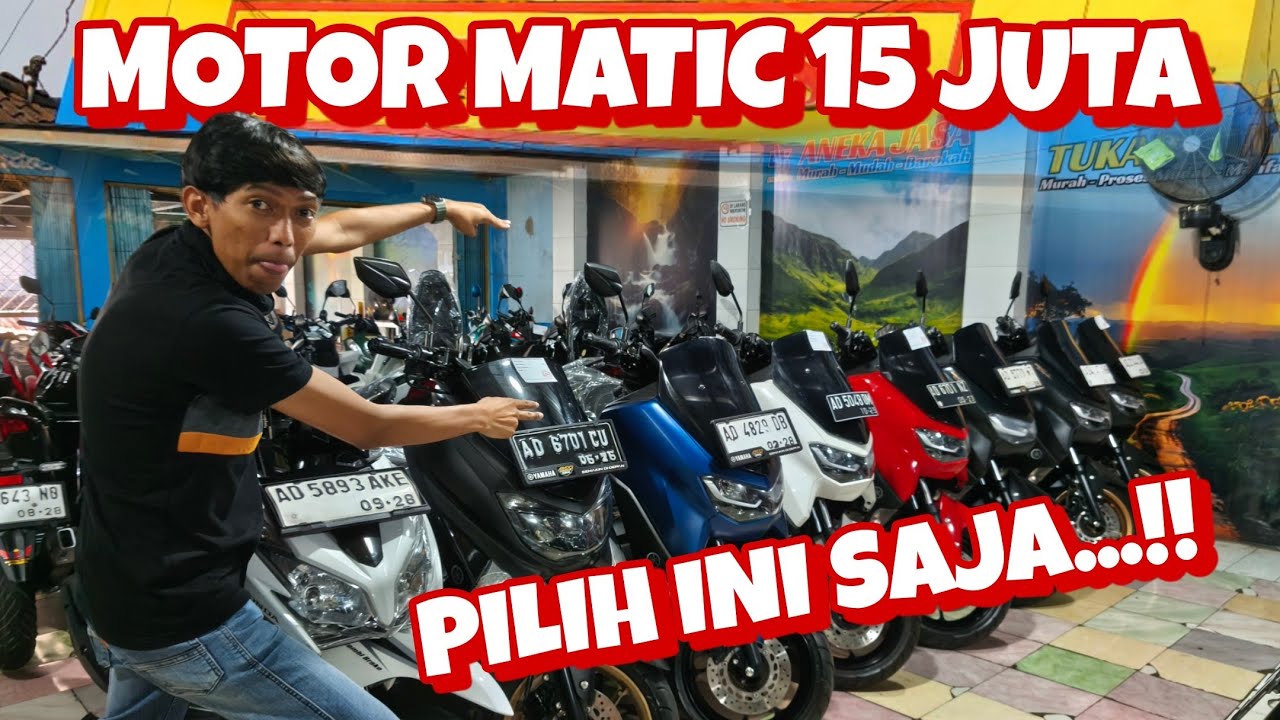 MOTOR MATIC HARGA 15 JUTAAN? PILIH INI SAJA!! motor bekas murah - ANEKA JASA MOTOR 