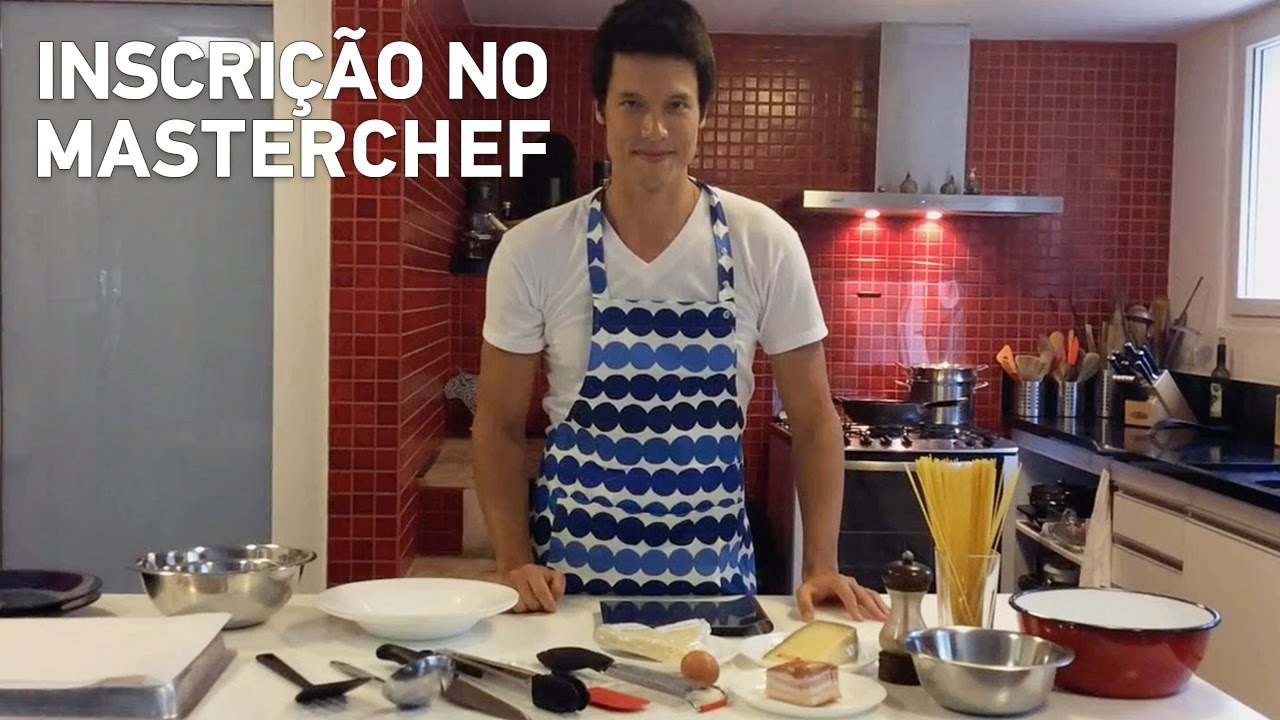 Inscrição no MasterChef - Leo Young