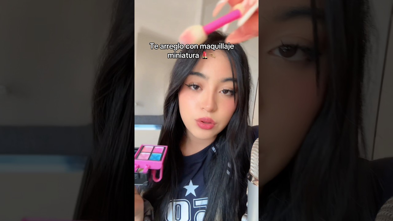 Maquillaje miniatura 😱 