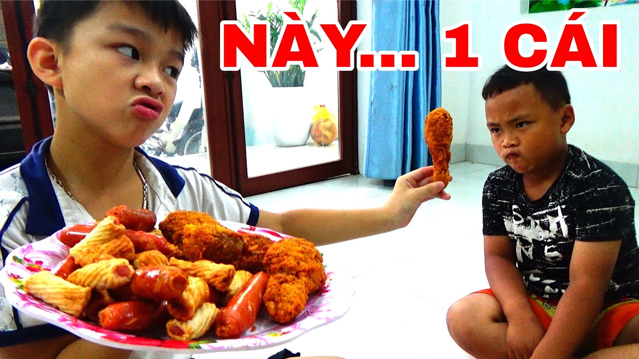 TIỂU BẢO VLOG (TẬP 33) ANH BẢO THAM  ĂN