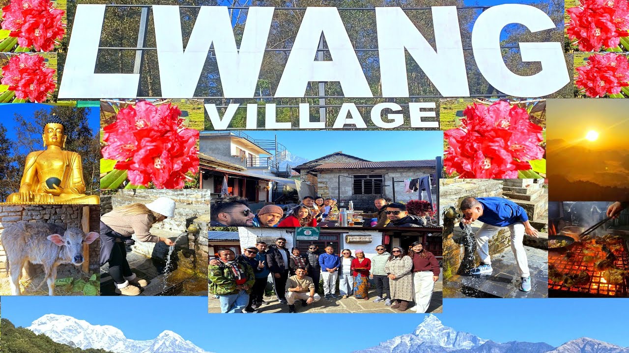 Travel Vlog||Lwang Village||कास्की को  ल्वाङ गाउँको रमाईलो यात्रा||Lwang Village Kaski|| चिया बारी