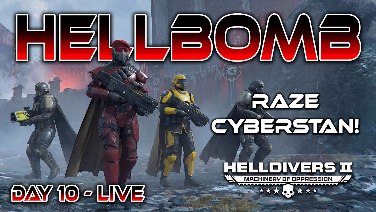 HELLBOMB — TERMINAL DIRECTIVE!  | Day 10 War Update LIVE (Helldivers 2)