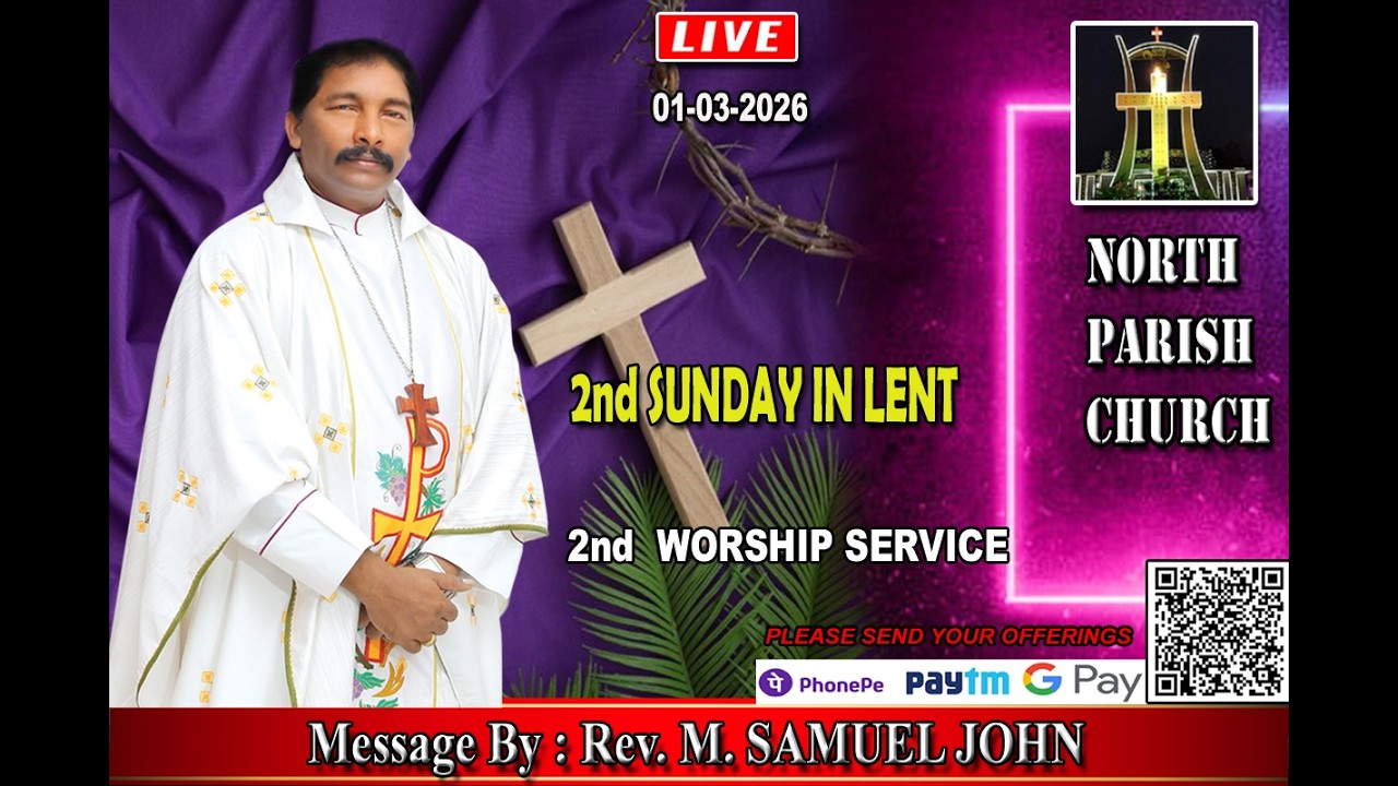NORTH PARISH CHURCH - 01-03-2026  - 