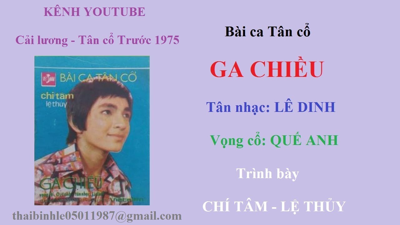 GA CHIỀU (Chí Tâm & Lệ Thủy ca)