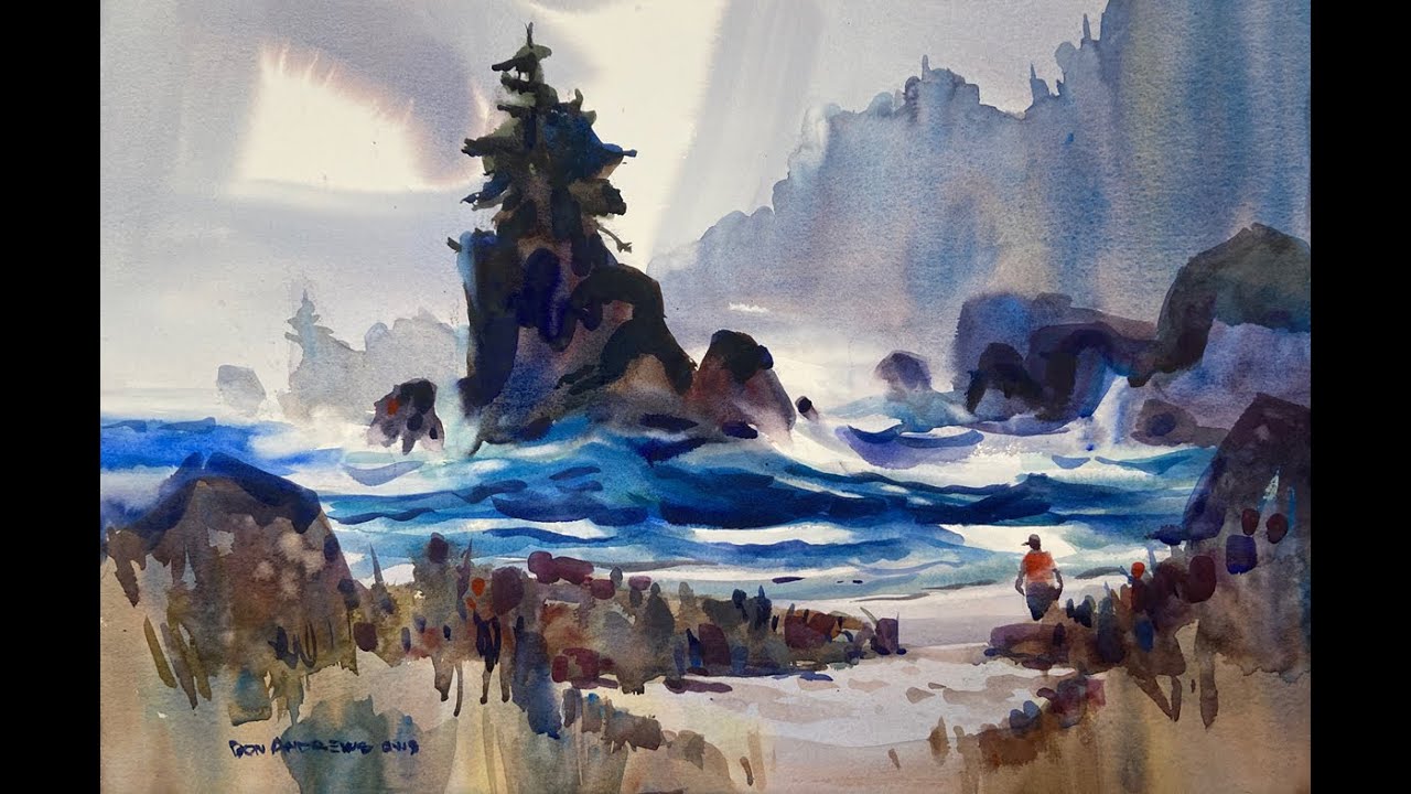 Unveiling the #1 Watercolor Technique: Master the Art with Don Andrews