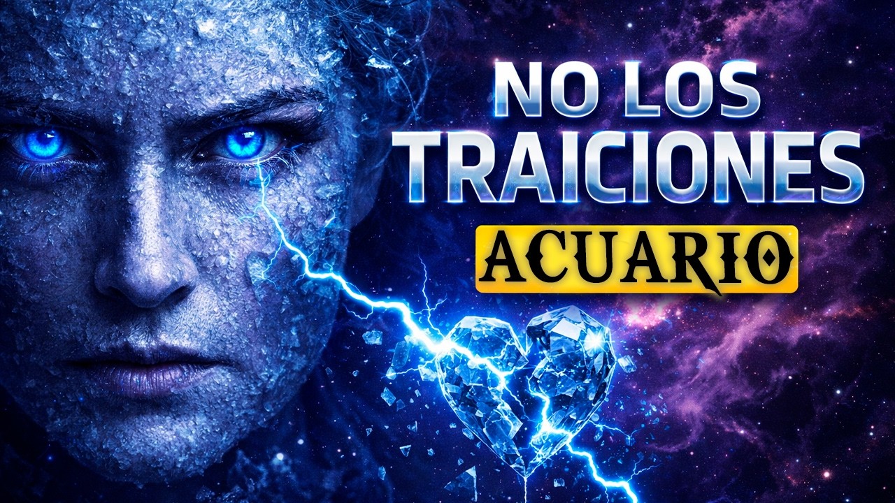 ⚠️ POR QUÉ NUNCA DEBES TRAICIONAR A UN ACUARIO: El Error que Marcó tu DESTINO para SIEMPRE 🧊♒