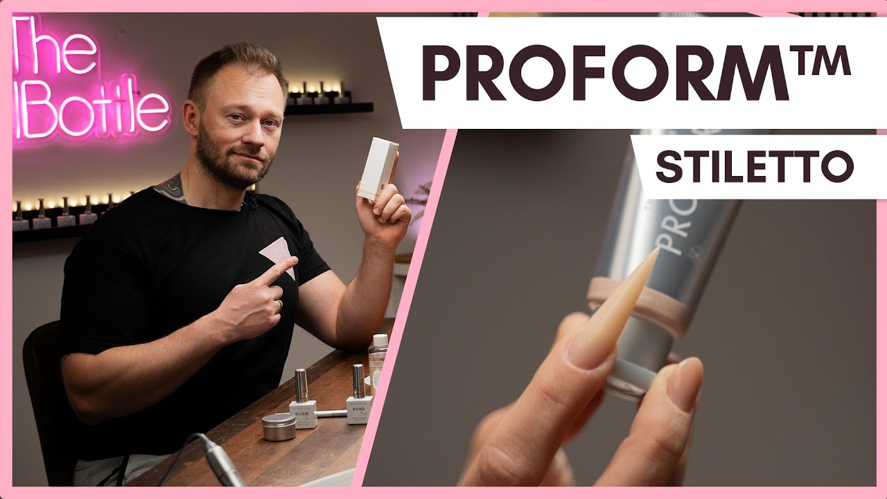 Mit ProForm (Acrylgel - Polygel) einen Stiletto modellieren - The GelBottle™