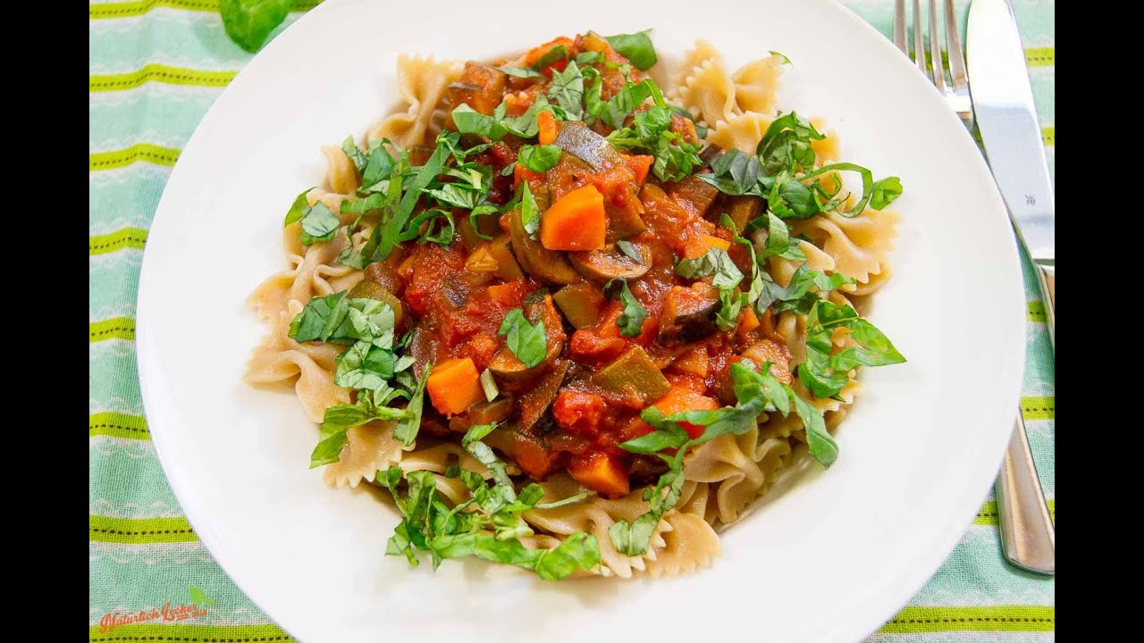 Gemüsebolognese | vegan -- Rezept und Anleitung