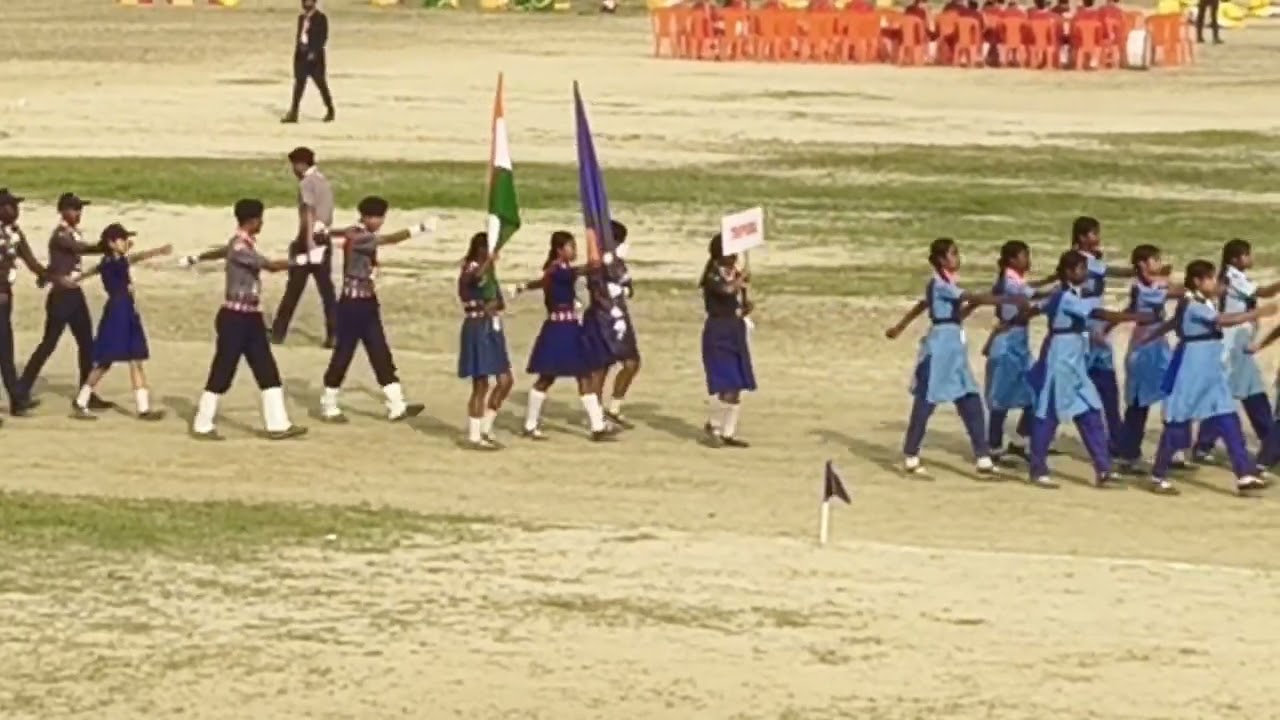 19th Jamboree grand finale lucknow inauguration ceremony 2025, March past Drone Show 