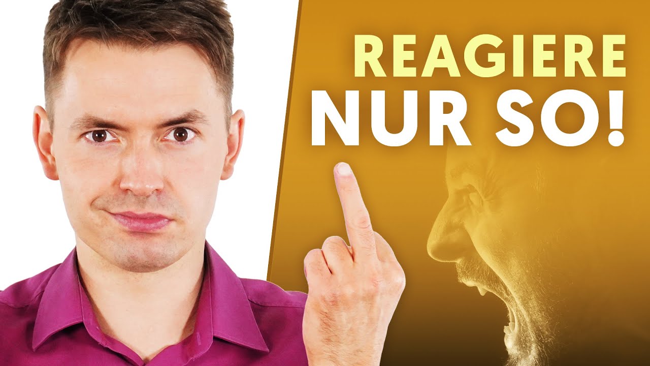 Auf Beleidigungen, Kritik & Negativität richtig kontern