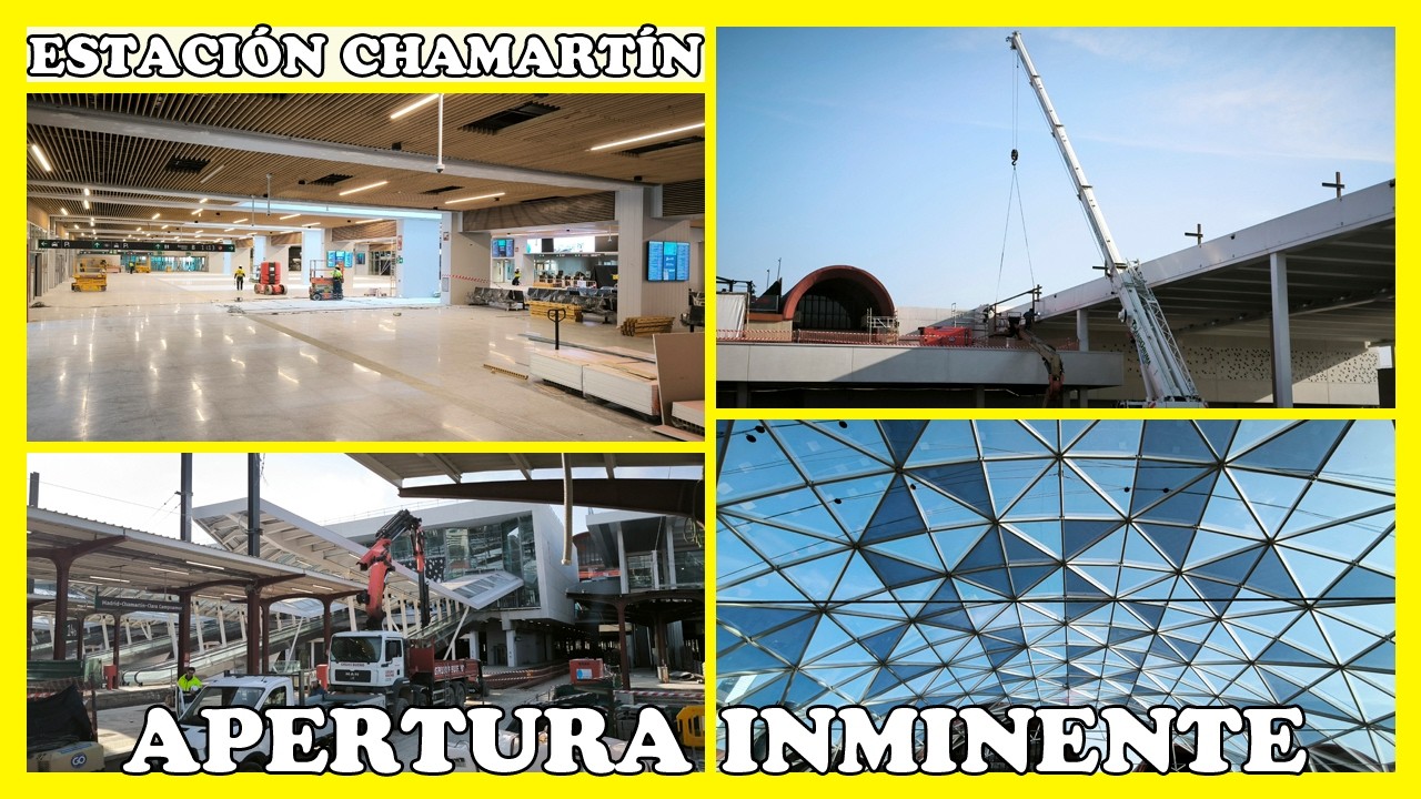 🚧 OBRAS ESTACIÓN CHAMARTÍN: RECTA FINAL PARA LA REAPERTURA DEL VESTÍBULO | 2 MARZO 2026 🚧