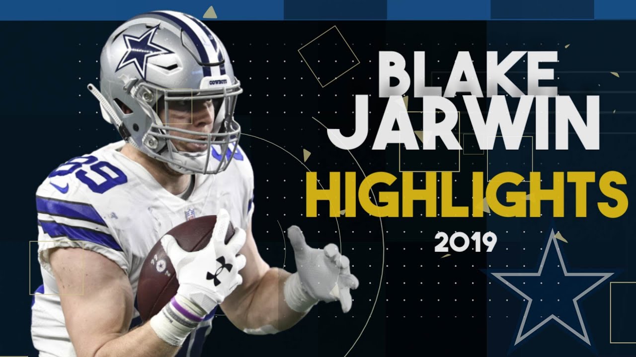 Blake Jarwin Highlights ᴴᴰ 2019 Season | Dallas Cowboy Highlights | Blake Jarwin Fantasy