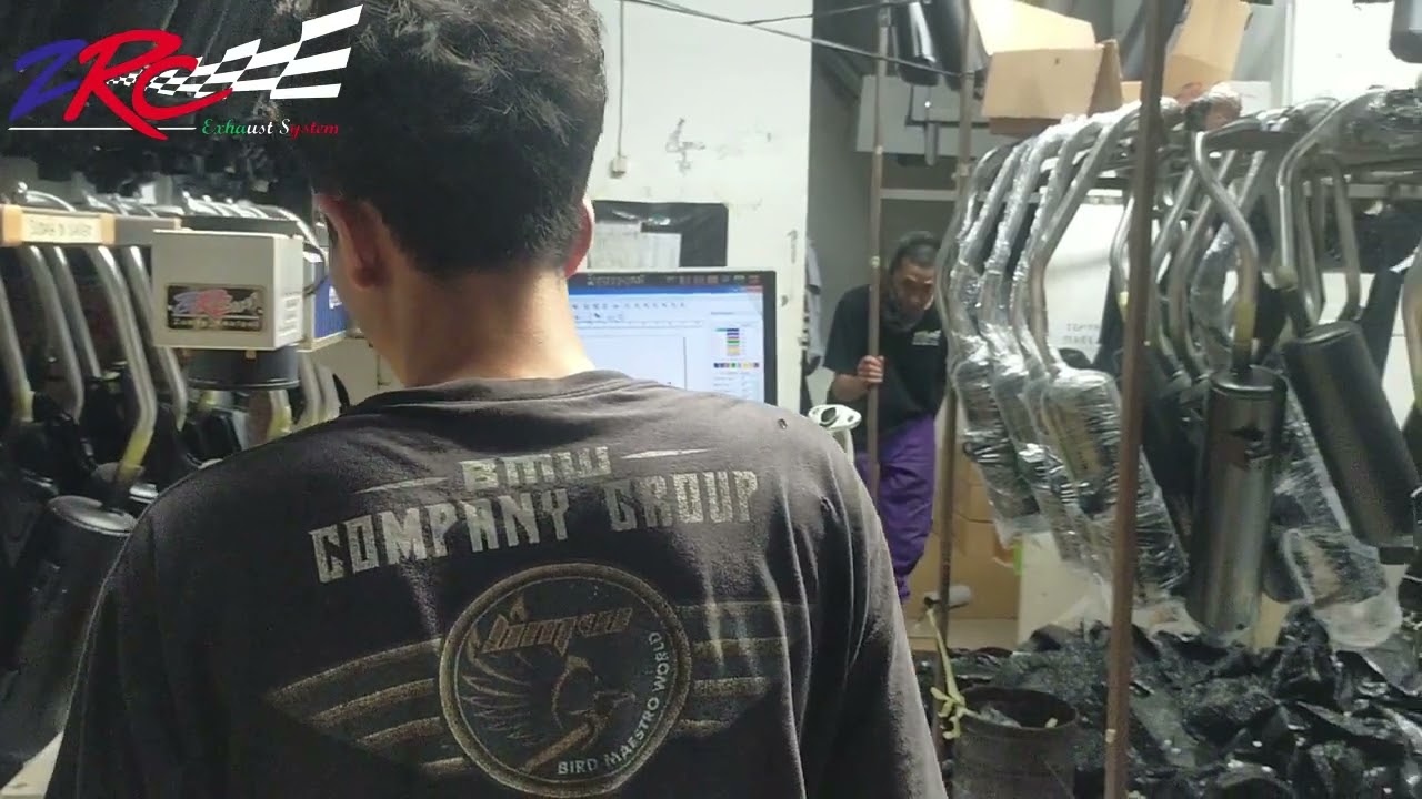 cinema toko knalpot di bengkel zannyknalpot
