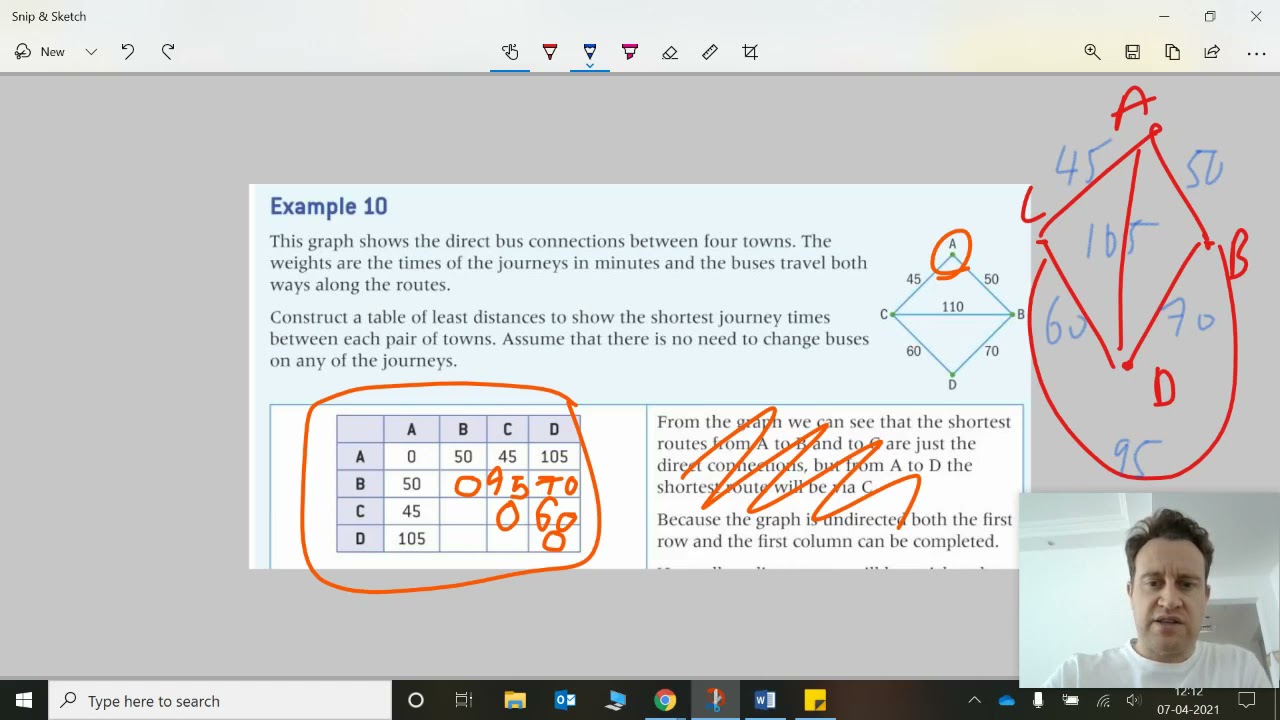 Ex15I: IB HL AI Maths, Oxford; travelling salesman problem, upper bound algorithm (GTU)