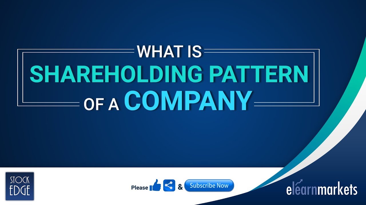 What is Shareholding Pattern of a company?