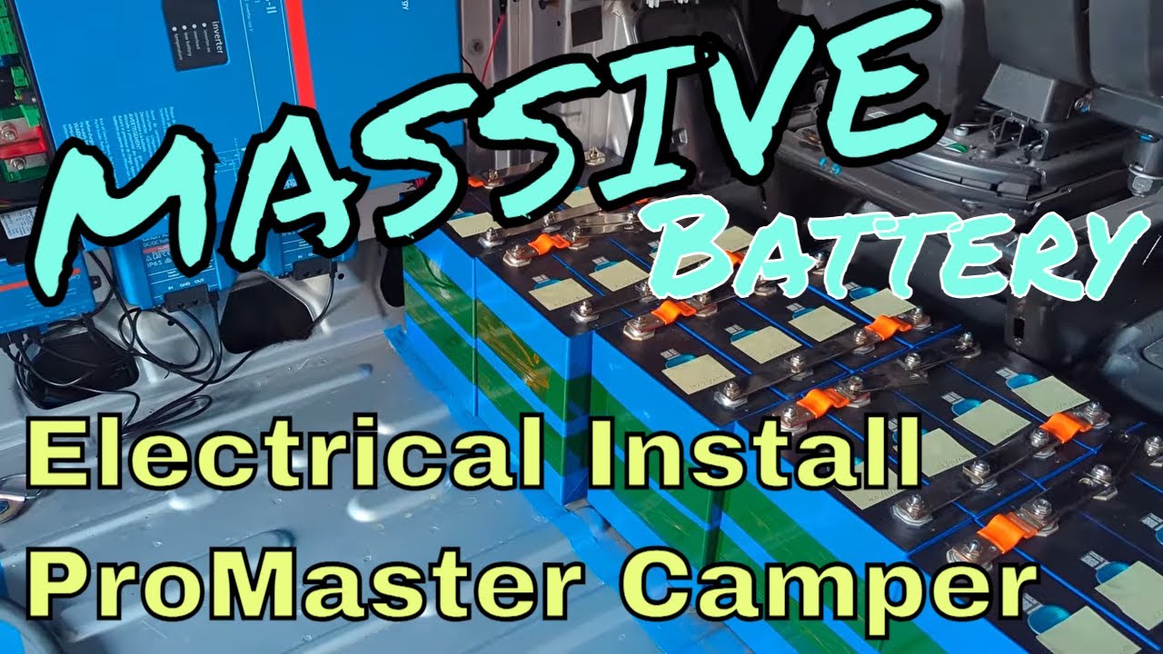 Основная электрическая установка 37 кВт·ч, сборка фургона Ram ProMaster 2025 года