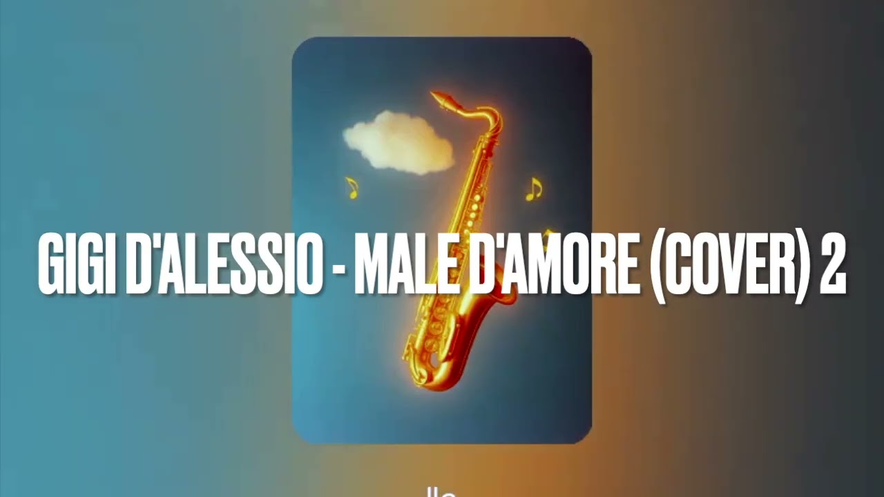 GIGI D'ALESSIO   MALE D'AMORE COVER 3