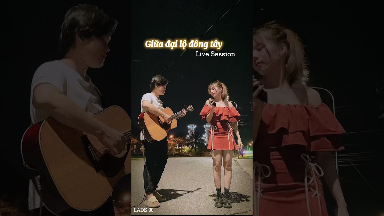 Giữa đại lộ đ&ocirc;ng t&acirc;y- Uy&ecirc;n Linh | B&iacute;ch Thuận-guitar Minhminh (cover)- LADS 98