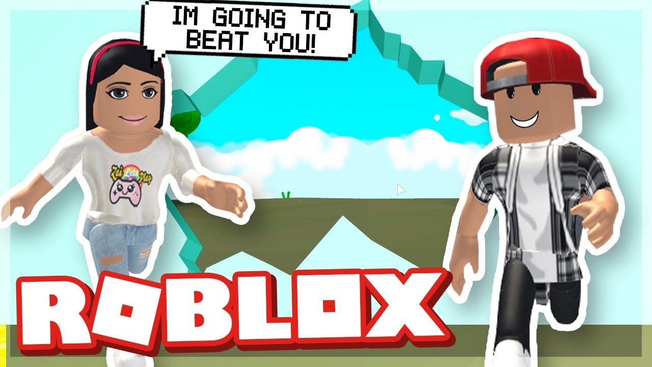THE BOYFRIEND VS GIRLFRIEND CHALLENGE - ROBLOX HOLE IN THE WALL