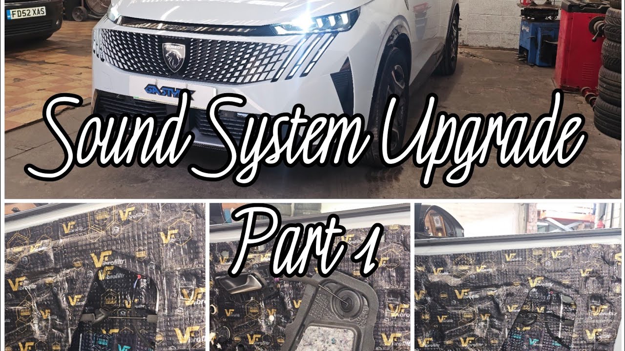 Полная модернизация аудиосистемы Peugeot 3008 2025. Шумоизоляция передних и задних дверей. Часть 1.