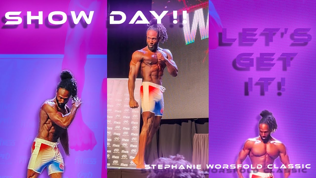 SHOW DAY | FIRST NATURAL MEN'S PHYSIQUE COMPETITION | STEPHANIE WOLSFORD CLASSIC