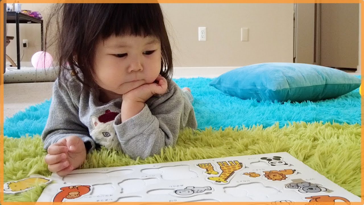 ２歳４か月だけどパズルも一人で完成できたわ（？）