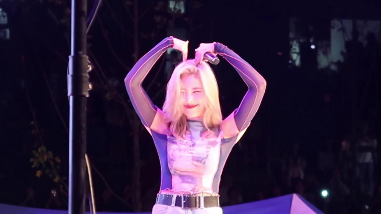 190925 SUNMI (선미) LALALAY, SIREN, HEROINE, GASHINA @ 동아대학교 축제 FANCAM
