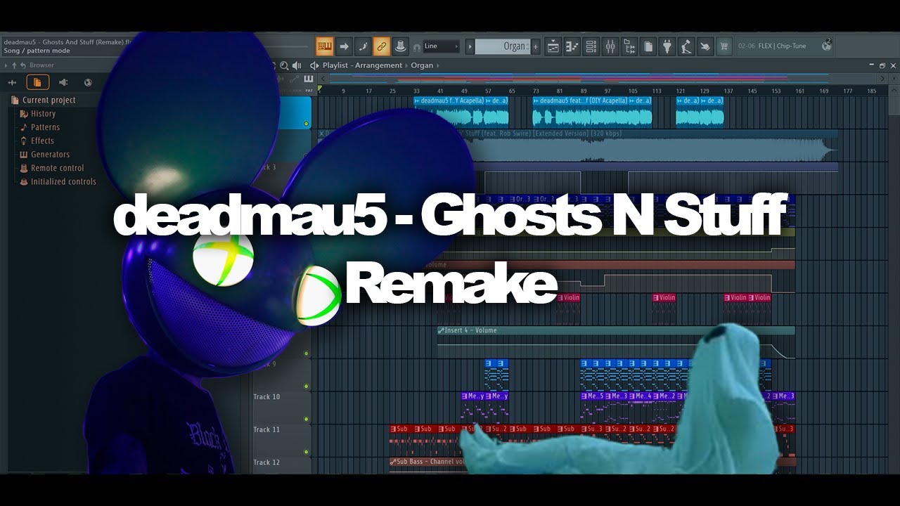 deadmau5 - Ghosts N Stuff (Fl Studio Remake)