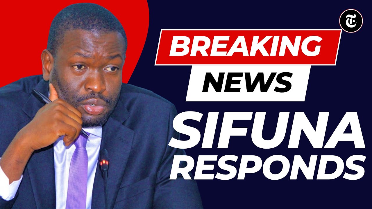 Senator Edwin Sifuna speaks out after ouster from ODM as Secretary General 